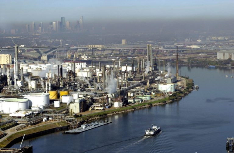 Thousands of barrels of gas leaking into the Houston Ship Channel after major barge collision