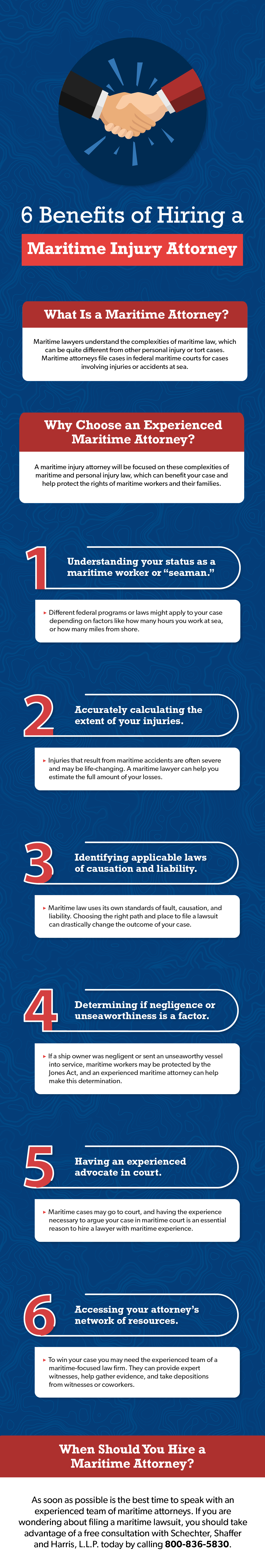 Benefits of Hiring a Maritime Injury Lawyer Infographic