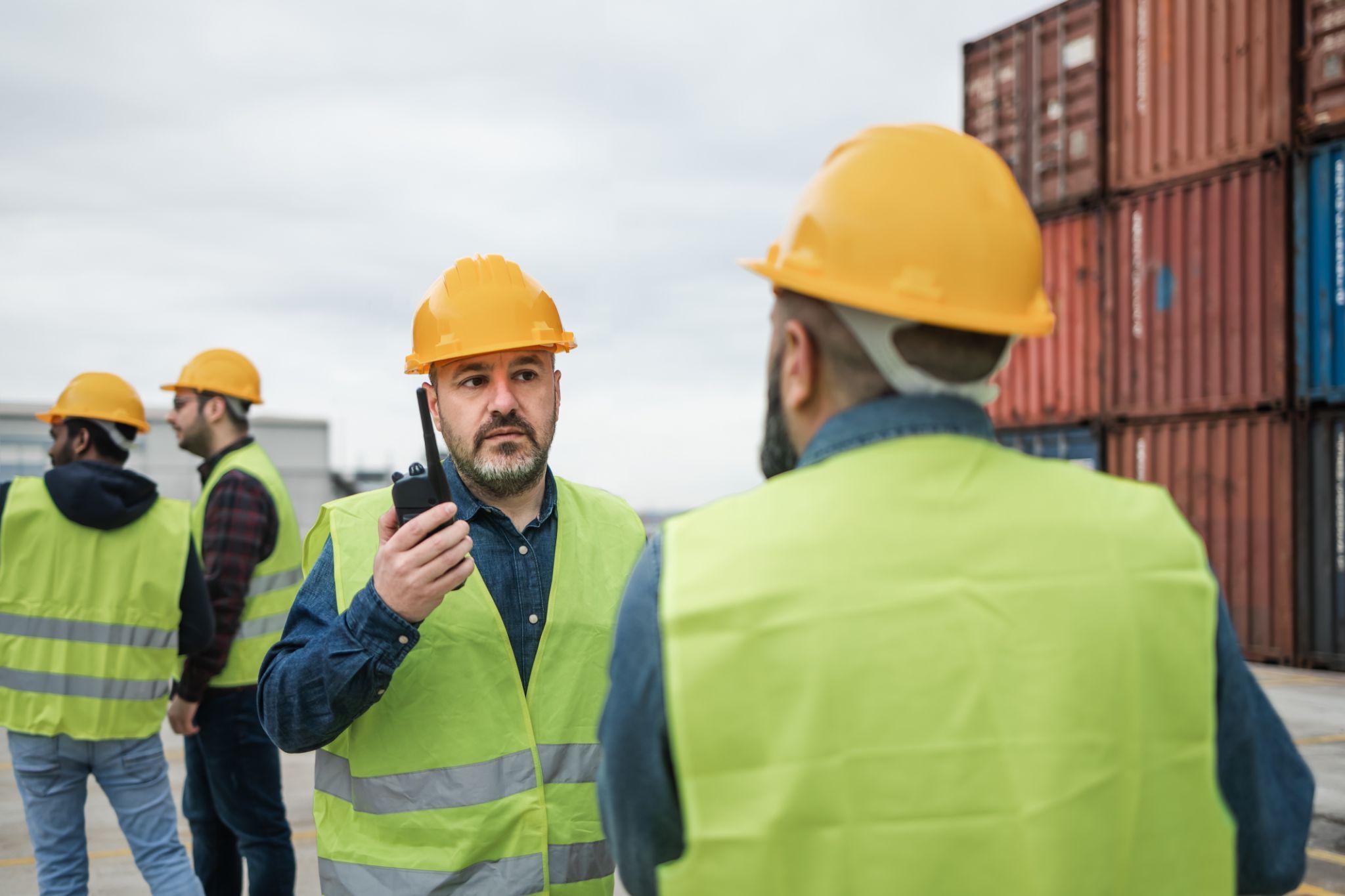 Maritime worker reporting a physical assault